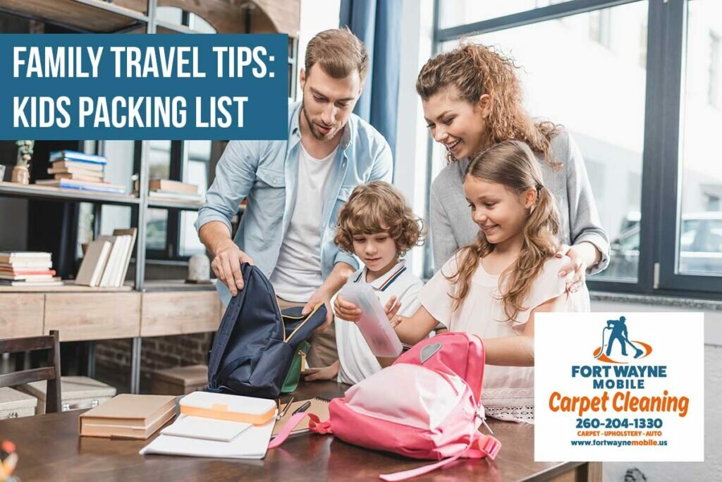 Indiana Travel Tips Kids Packing List